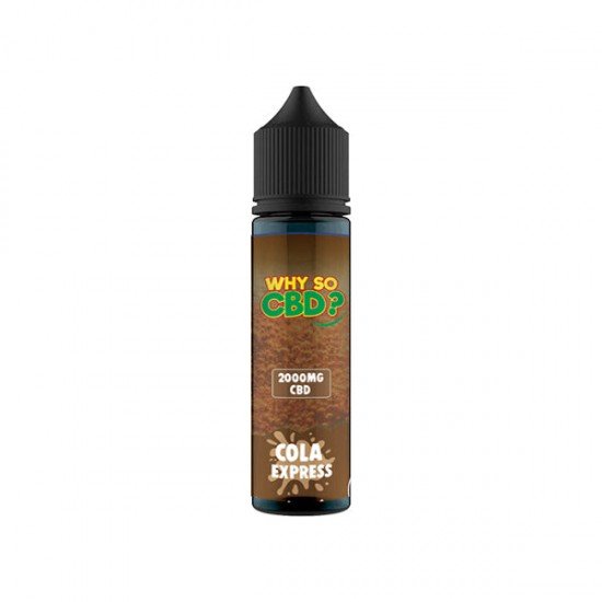 Why So CBD? 2000mg Full Spectrum CBD E-liquid 60ml - Flavour: Cola Express