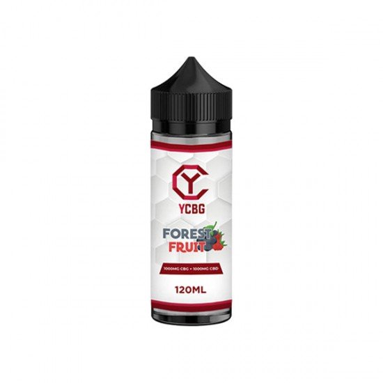 yCBG 1000mg CBD + 1000mg CBG E-liquid 120ml (BUY 1 GET 1 FREE) - Flavour: Forest Fruit