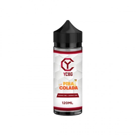 yCBG 1000mg CBD + 1000mg CBG E-liquid 120ml (BUY 1 GET 1 FREE) - Flavour: Pina Colada