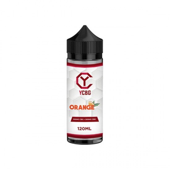 yCBG 500mg CBD + 500mg CBG E-liquid 120ml (BUY 1 GET 1 FREE) - Flavour: Orange