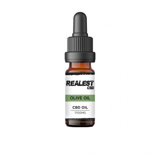 Realest CBD 1700mg CBD 10ml Olive Oil