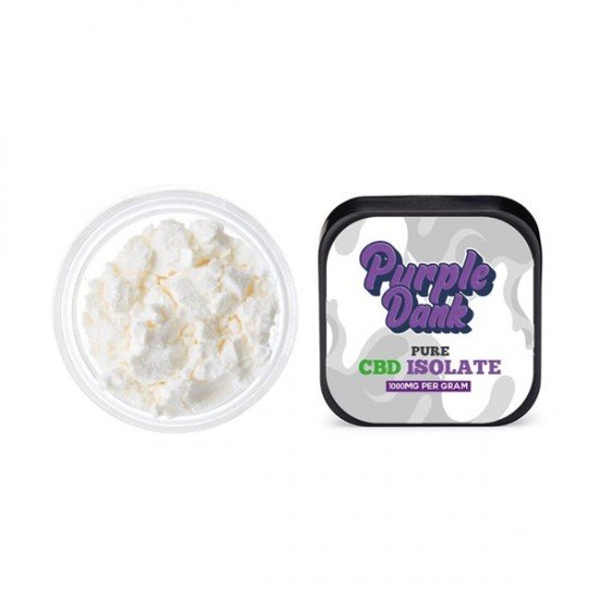 Purple Dank 1000mg Pure CBD Isolate - Amount: 1g