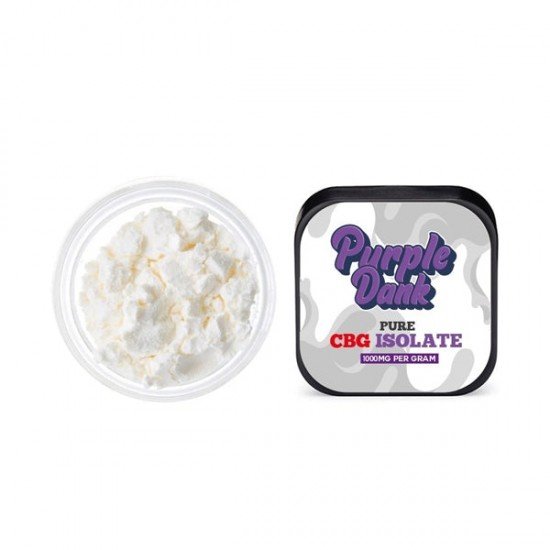 Purple Dank 1000mg Pure CBG Isolate - Amount: 5g