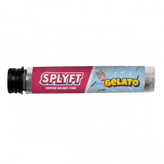 SPLYFT Cannabis Terpene Infused Rolling Cones – Gelato - Amount: x1