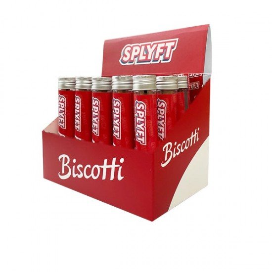 SPLYFT Cannabis Terpene Infused Rolling Cones – Biscotti - Amount: x15 (Display Box)