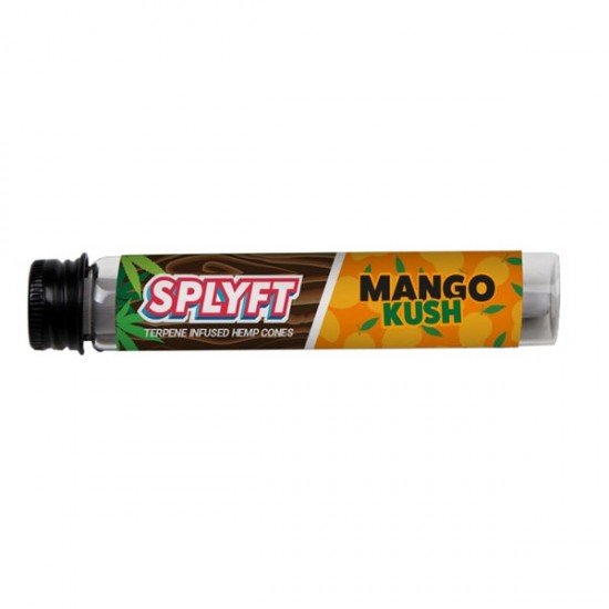 SPLYFT Cannabis Terpene Infused Hemp Blunt Cones – Mango Kush - Amount: x1