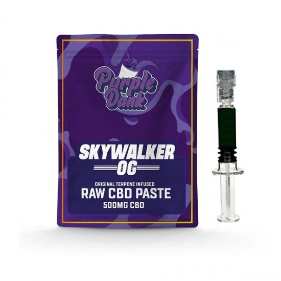 Purple Dank 1000mg CBD Raw Paste with Natural Terpenes - Skywalker OG - Amount: 1g