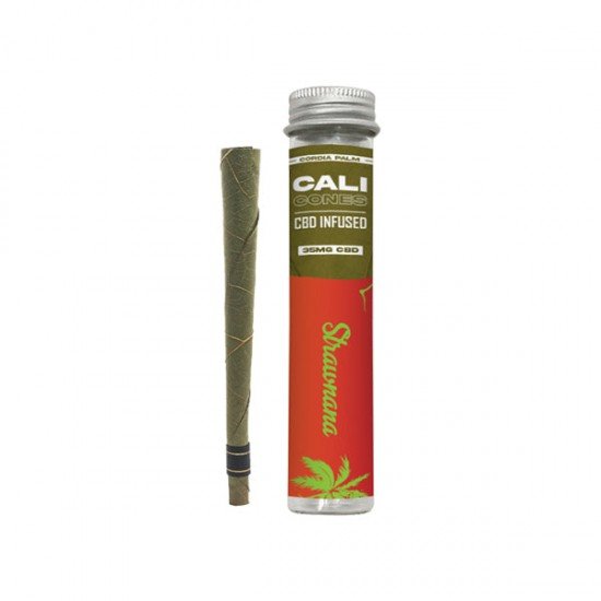 Cali Cones Cordia 30mg Full Spectrum CBD Infused Palm Cone - Strawnana