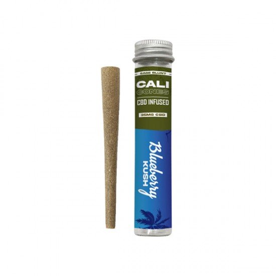 Cali Cones Sage 30mg Full Spectrum CBD Infused Cone - Blueberry Kush