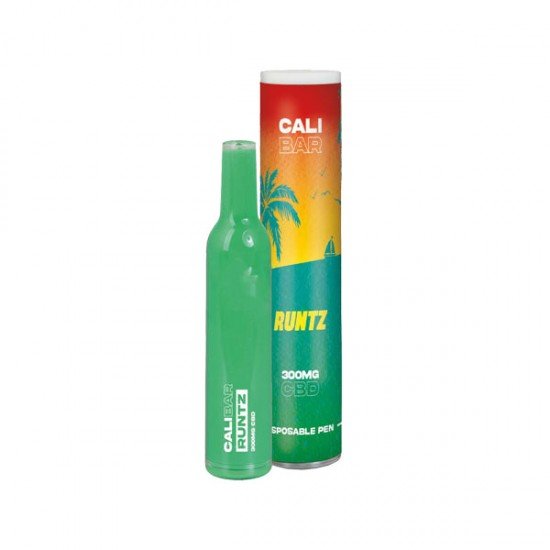 CALI BAR 300mg Full Spectrum CBD Vape Disposable - Terpene Flavoured - Flavour: Runtz