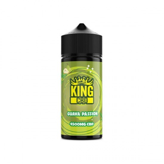 King CBD 4500mg CBD E-liquid 120ml (BUY 1 GET 1 FREE) - Flavour: Guava Passion