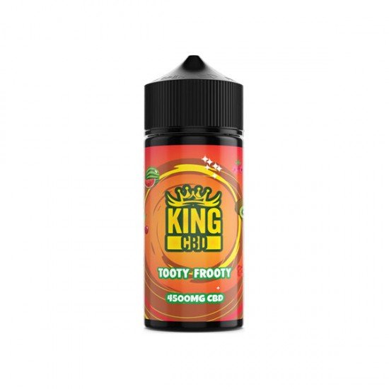 King CBD 4500mg CBD E-liquid 120ml (BUY 1 GET 1 FREE) - Flavour: Tooty Frooty