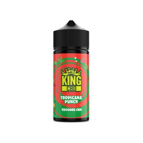 King CBD 4500mg CBD E-liquid 120ml (BUY 1 GET 1 FREE) - Flavour: Tropicana Punch