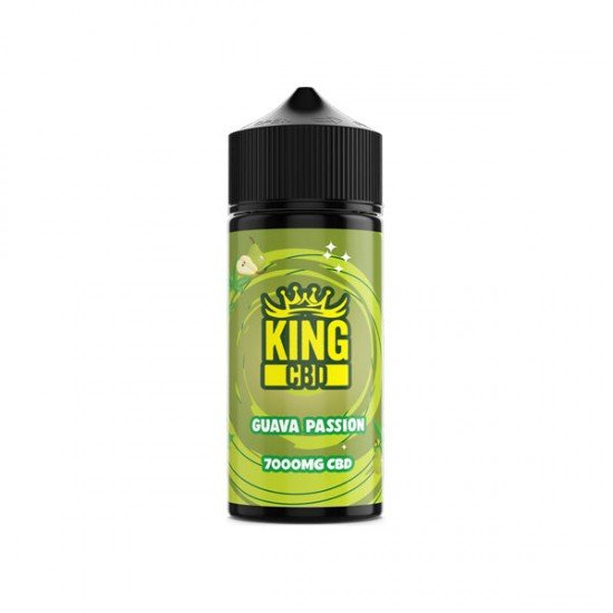 King CBD 7000mg CBD E-liquid 120ml (BUY 1 GET 1 FREE) - Flavour: Guava Passion