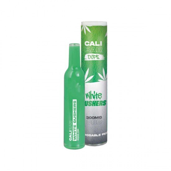 CALI BAR DOPE 300mg Full Spectrum CBD Vape Disposable - Terpene Flavoured - Flavour: White Gushers