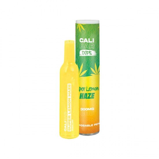 CALI BAR DOPE 300mg Full Spectrum CBD Vape Disposable - Terpene Flavoured - Flavour: Super Lemon Haze