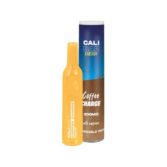 CALI BAR ENERGY with Caffeine Full Spectrum 300mg CBD Vape Disposable - Flavour: Coffee Charge