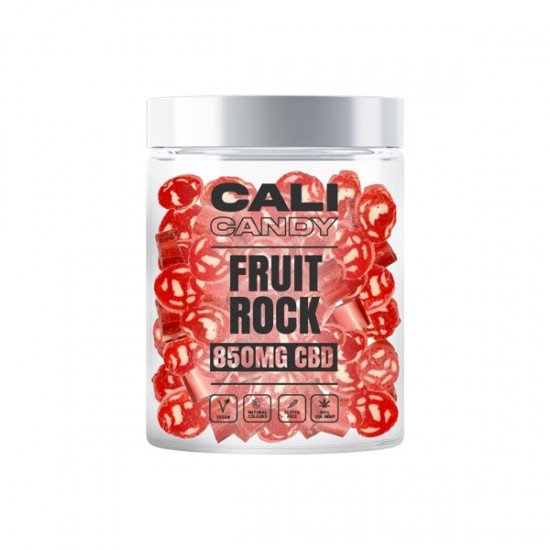 CALI CANDY 850mg CBD Vegan Sweets (Small) - 10 Flavours - Flavour: Fruit Rock