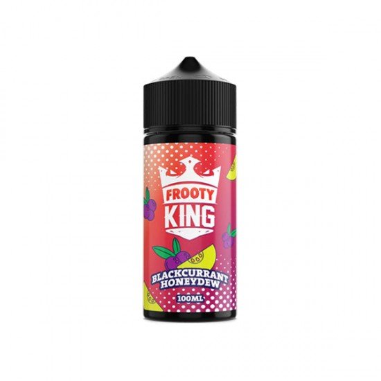 Frooty King 100ml Shortfill 0mg (70VG/30PG) - Flavour: Blackcurrant Honeydew