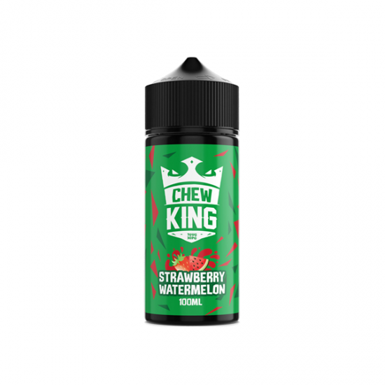 Chew King 100ml Shortfill 0mg (70VG/30PG) - Flavour: Strawberry Watermelon