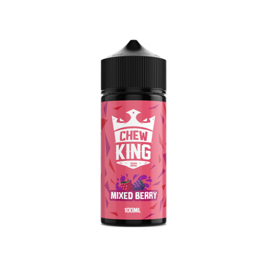 Chew King 100ml Shortfill 0mg (70VG/30PG) - Flavour: Mixed Berry