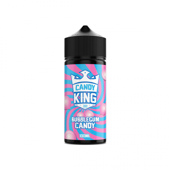 Candy King 100ml Shortfill 0mg (70VG/30PG) - Flavour: Bubblegum Candy