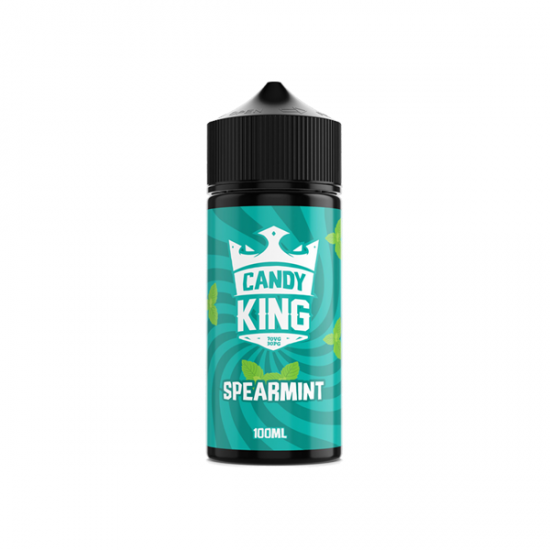 Candy King 100ml Shortfill 0mg (70VG/30PG) - Flavour: Spearmint