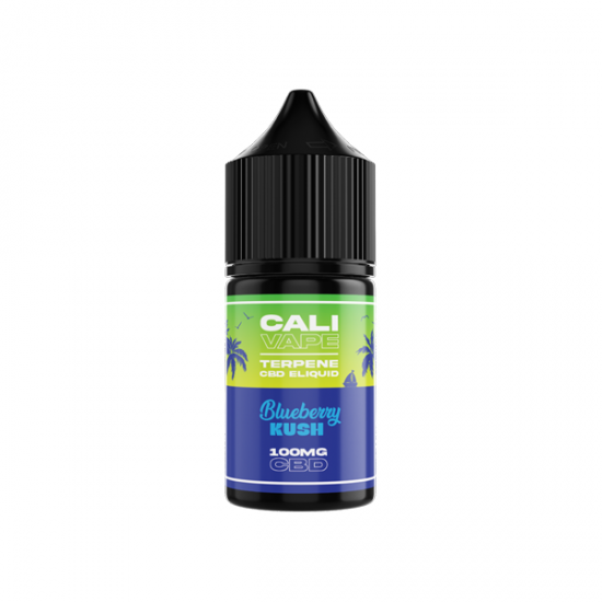 CALI VAPE 100mg Full Spectrum CBD E-liquid 10ml - Flavour: Blueberry Kush