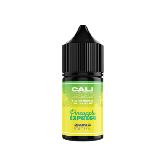 CALI VAPE 250mg Full Spectrum CBD E-liquid 10ml - Flavour: Pineapple Express