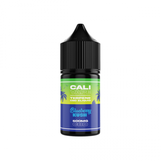 CALI VAPE 500mg Full Spectrum CBD E-liquid 10ml - Flavour: Blueberry Kush