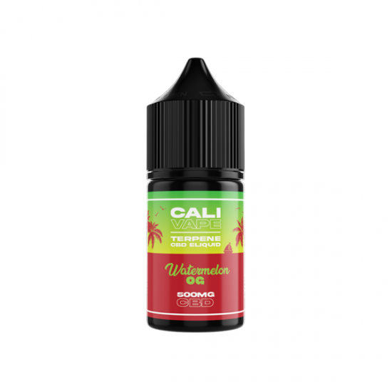 CALI VAPE 500mg Full Spectrum CBD E-liquid 10ml - Flavour: Watermelon OG