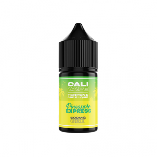 CALI VAPE 500mg Full Spectrum CBD E-liquid 10ml - Flavour: Pineapple Express