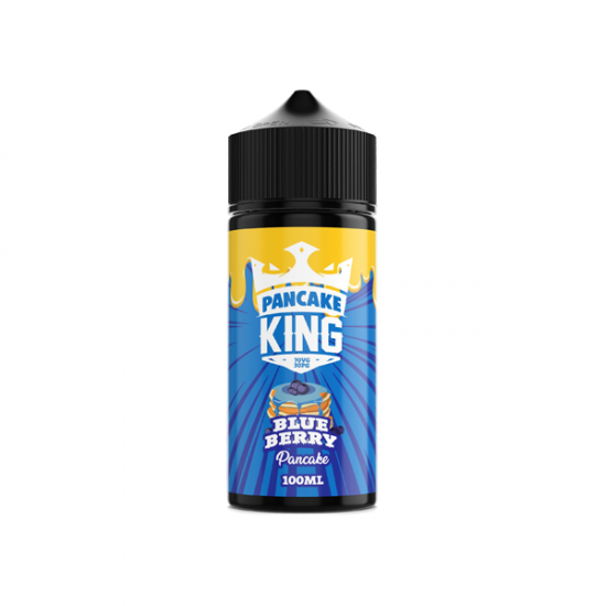 Pancake King 100ml Shortfill 0mg (70VG/30PG) - Flavour: Blueberry Pancake