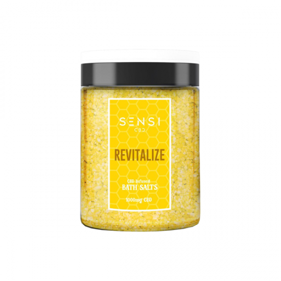 Sensi CBD 1000mg CBD Infused Bath Salts - 700g (BUY 1 GET 1 FREE) - Flavour: Revitalize