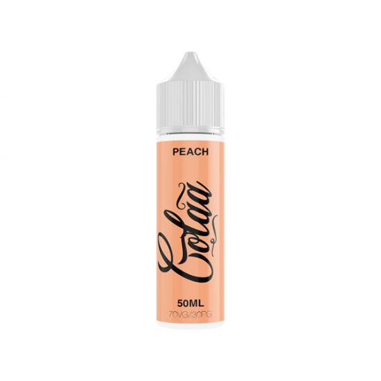 Colaa 50ml Shortfill 0mg (70VG/30PG) - Flavour: Peach & Quantity: x1