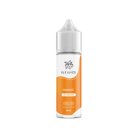 Elf Juice 50ml Shortfill 0mg (50VG/50PG) - Flavour: Mango