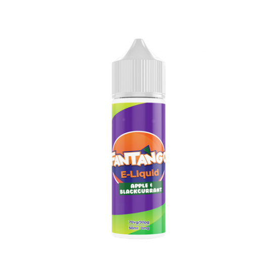 Fantango 50ml Shortfill 0mg (70VG/30PG) - Flavour: Apple & Blackcurrant & Quantity: x10