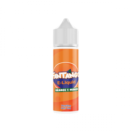 Fantango 50ml Shortfill 0mg (70VG/30PG) - Flavour: Orange & Mango & Quantity: x1