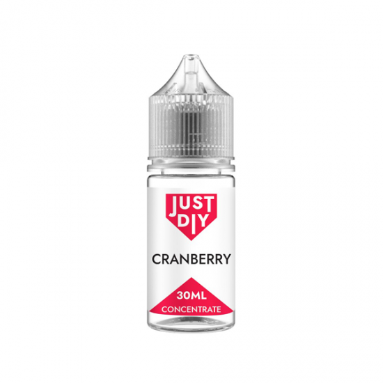 Just DIY Highest Grade Concentrates 0mg 30ml - Flavour: Cranberry