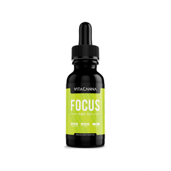 Vita Canna 1400mg Broad Spectrum CBD Oil - 30ml - Flavour: Focus