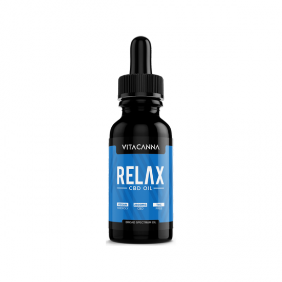 Vita Canna 2800mg Broad Spectrum CBD Oil - 30ml - Flavour: Relax