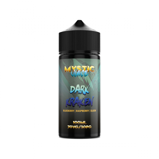 Mystic Juice 100ml Shortfill 0mg (70VG/30PG) - Flavour: Dark Kraken