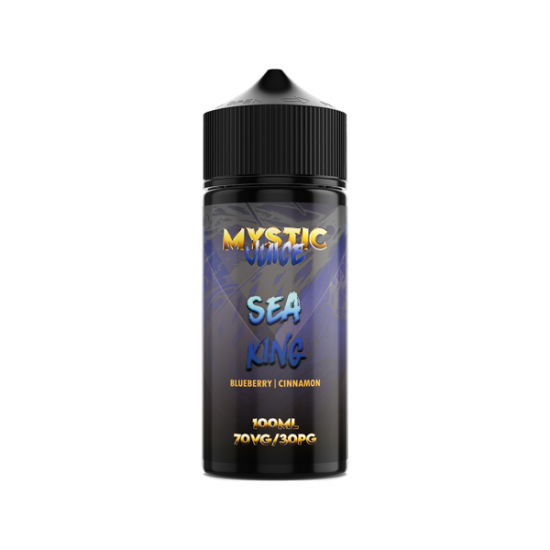 Mystic Juice 100ml Shortfill 0mg (70VG/30PG) - Flavour: Sea King