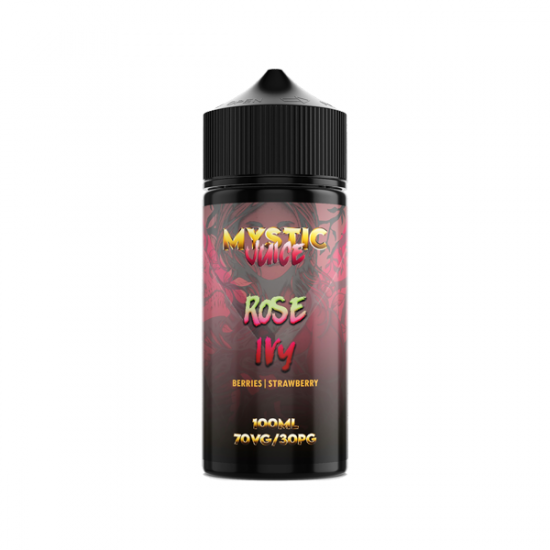 Mystic Juice 100ml Shortfill 0mg (70VG/30PG) - Flavour: Rose Ivy