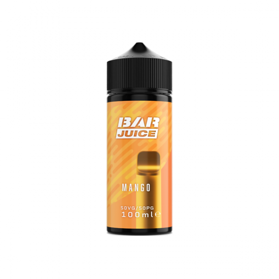 Bar Juice 100ml Shortfill 0mg (50VG/50PG) - Flavour: Mango