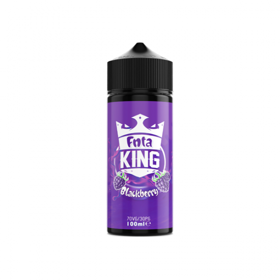 FNTA King 100ml Shortfill 0mg (70VG/30PG) - Flavour: Blackberry