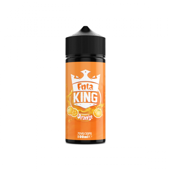 FNTA King 100ml Shortfill 0mg (70VG/30PG) - Flavour: Orange