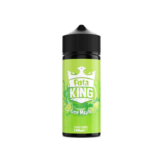 FNTA King 100ml Shortfill 0mg (70VG/30PG) - Flavour: Lime Mojito