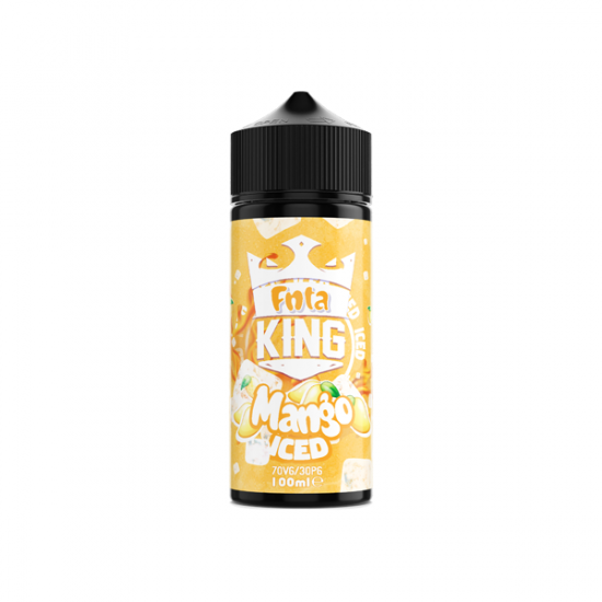 FNTA King Iced 100ml Shortfill 0mg (70VG/30PG) - Size: Mango