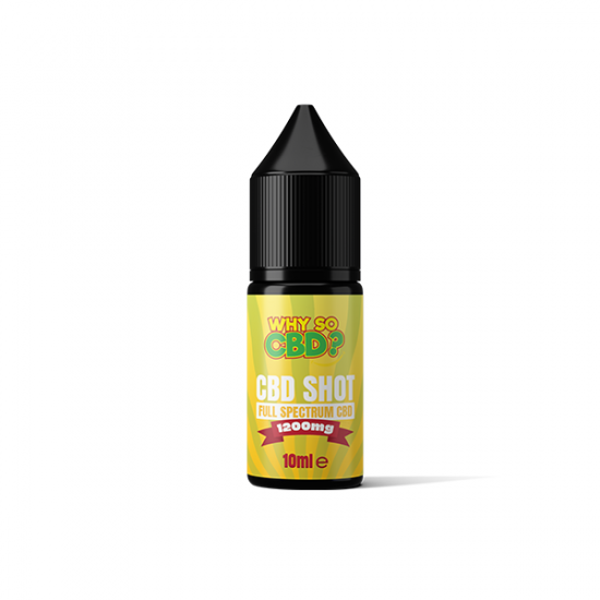 Why So CBD? 1200mg Full Spectrum CBD Shot 10ml